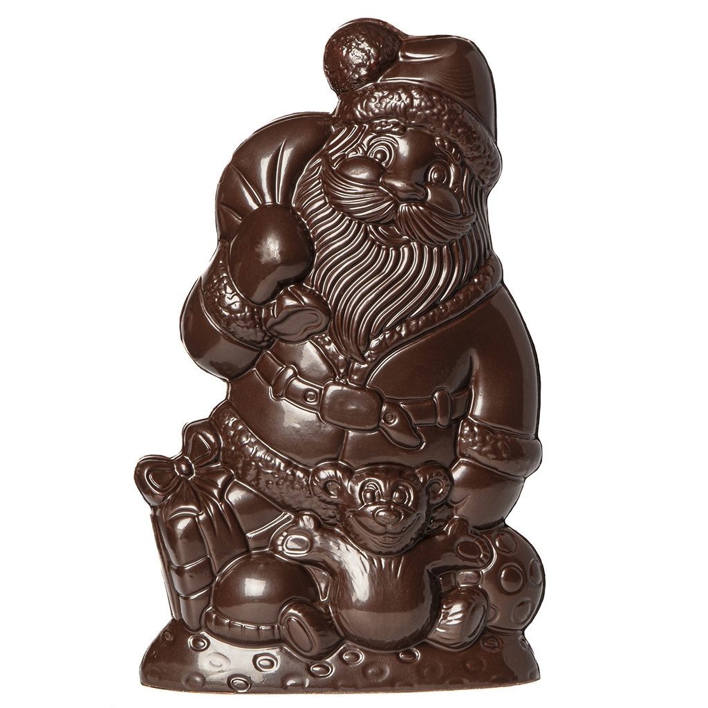 [HC22004] Chocolate mould christmas father with a bag 220 mm