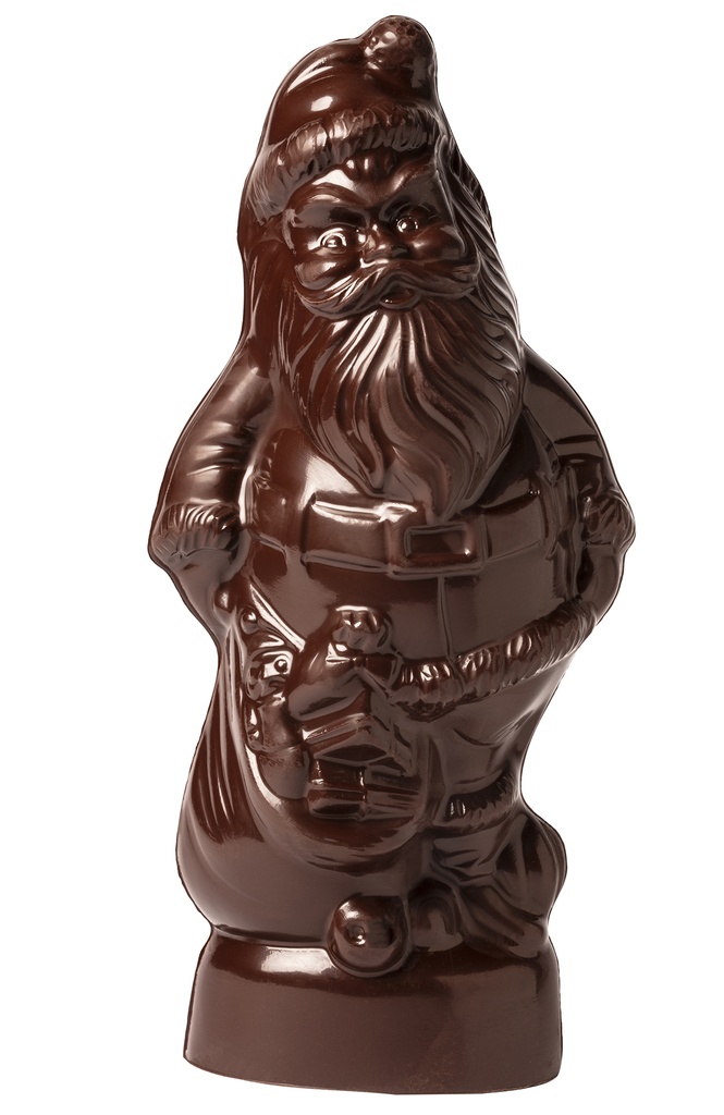 [HC22006] Schokoladenform weihnachtsmann mit Tasche