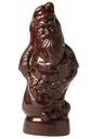 Stampo di cioccolato Babbo Natale con borsa
