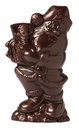Chocolate mould Father Christmas "Jack in the box" 180 mm