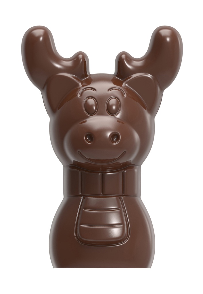 [HM020CW] Moule à chocolat magnétique élan 150 mm