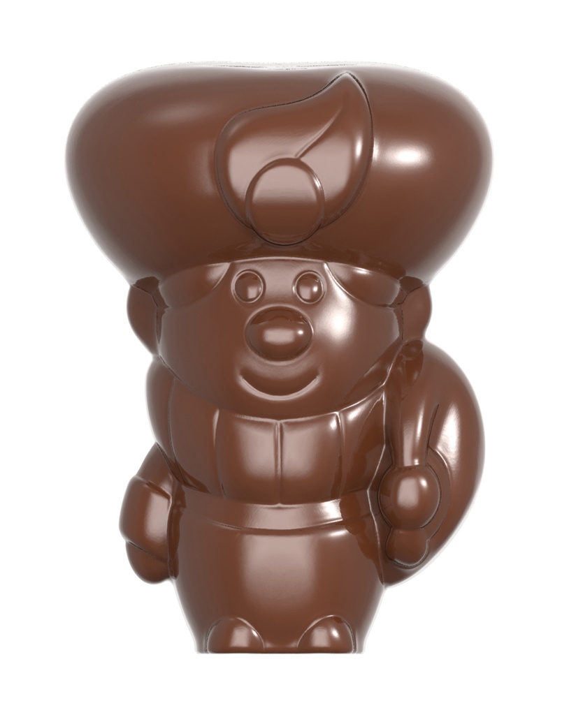 [HM022CW] Chocolate mould magnetic pete 160 mm
