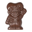 Moule à chocolat magnétique père Fouettard agitant 175 mm