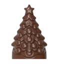 Molde de chocolate magnética árbol de Navidad 150 mm