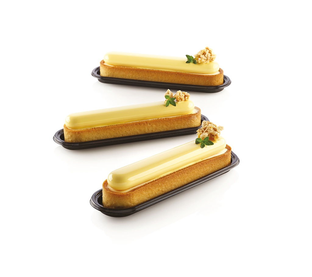 Silikomart Kit Tarte Ring Oblong 146 x 34 mm