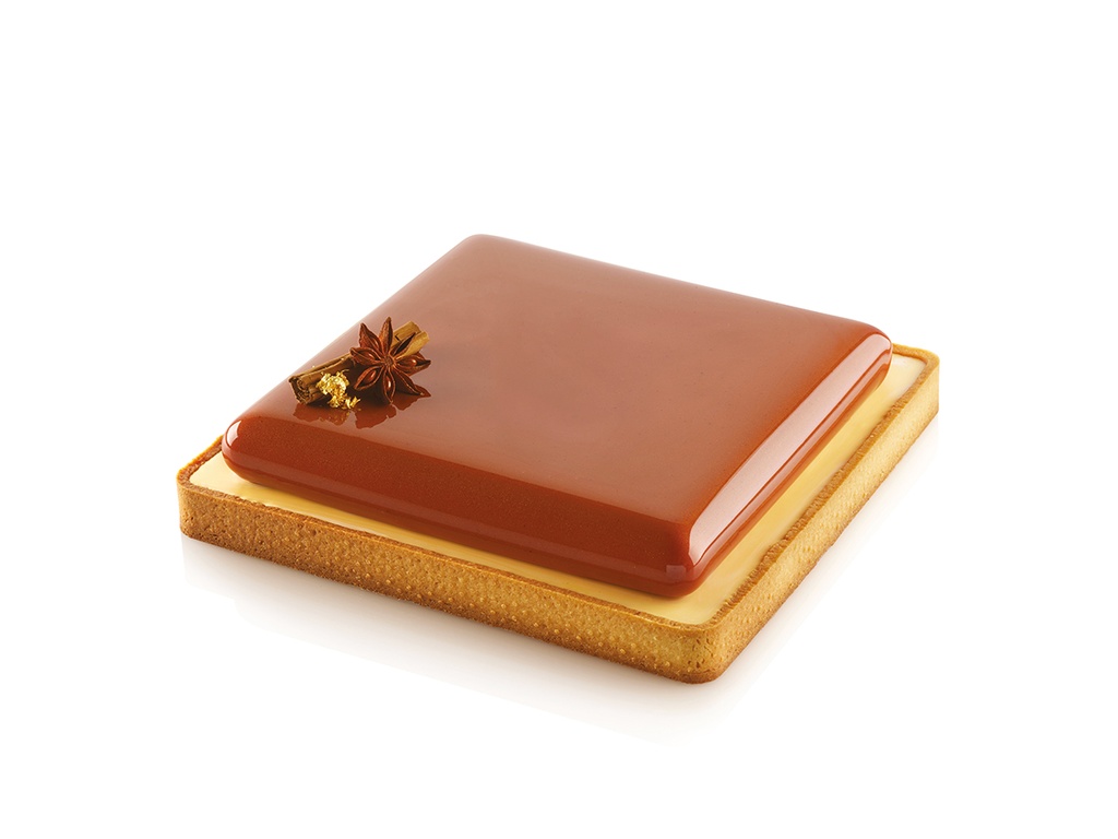 Silikomart Kit Tarte Ring Square 200 x 200 mm