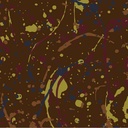 Transfers for magnetic moulds 135 x 275 mm color splashes