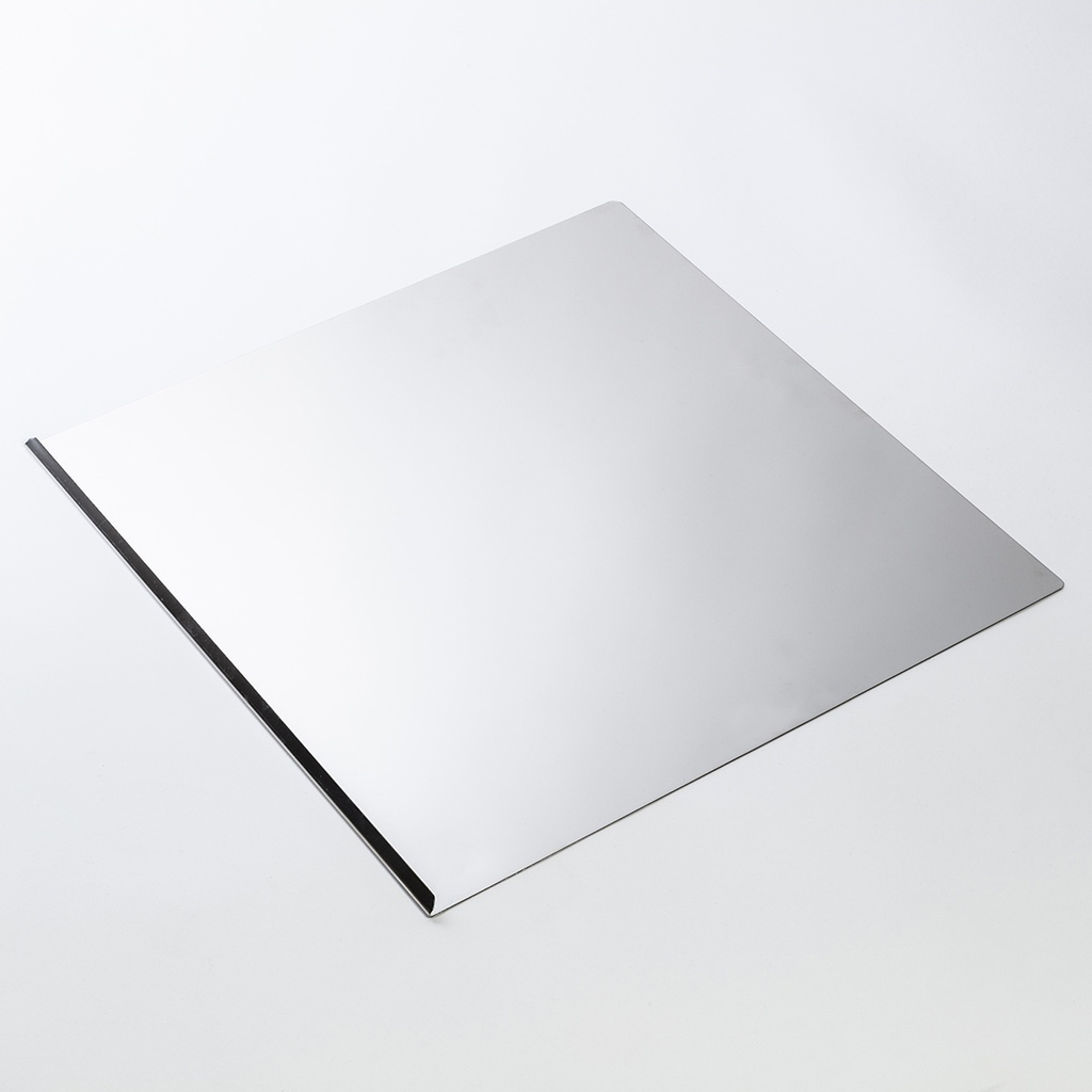 [M1057] Inox platte für pralinen schneider 400 x 400 x 5 mm