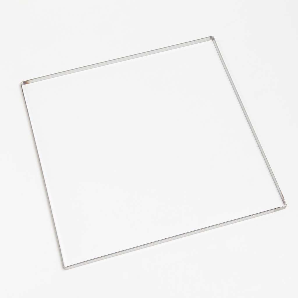 [M1081] Inox Rahme 375 x 375 x 10 mm