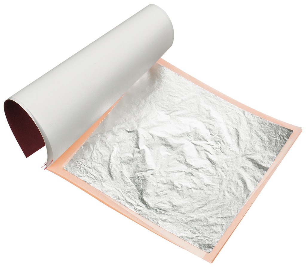 [M1199SILVER] Zilvervellen 80 x 80 mm - 25 pcs