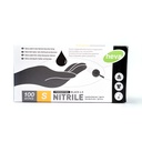 Gloves nitrile - black - small
