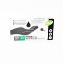 Gloves nitrile - black - extra large