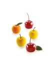 Silikomart Apfel, Kirsche und Pfirsich 39 x 30 mm