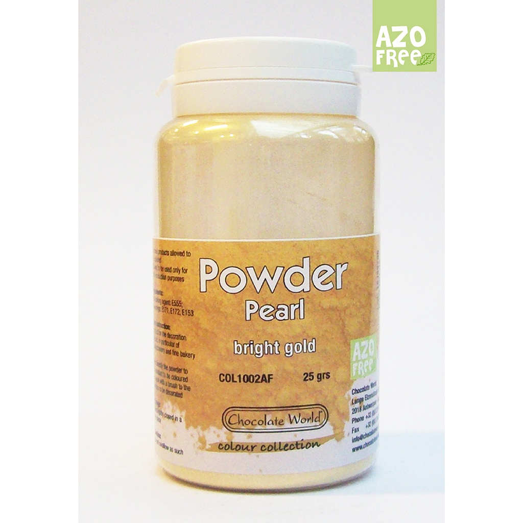 [PROMCOL1002A] Pearl powder 25 gr AF bright gold