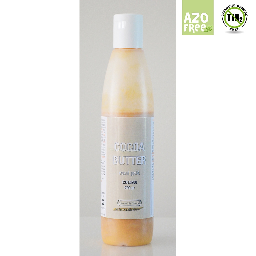 [PROMCOL5200] Cocoa butter gold AF 200 gr