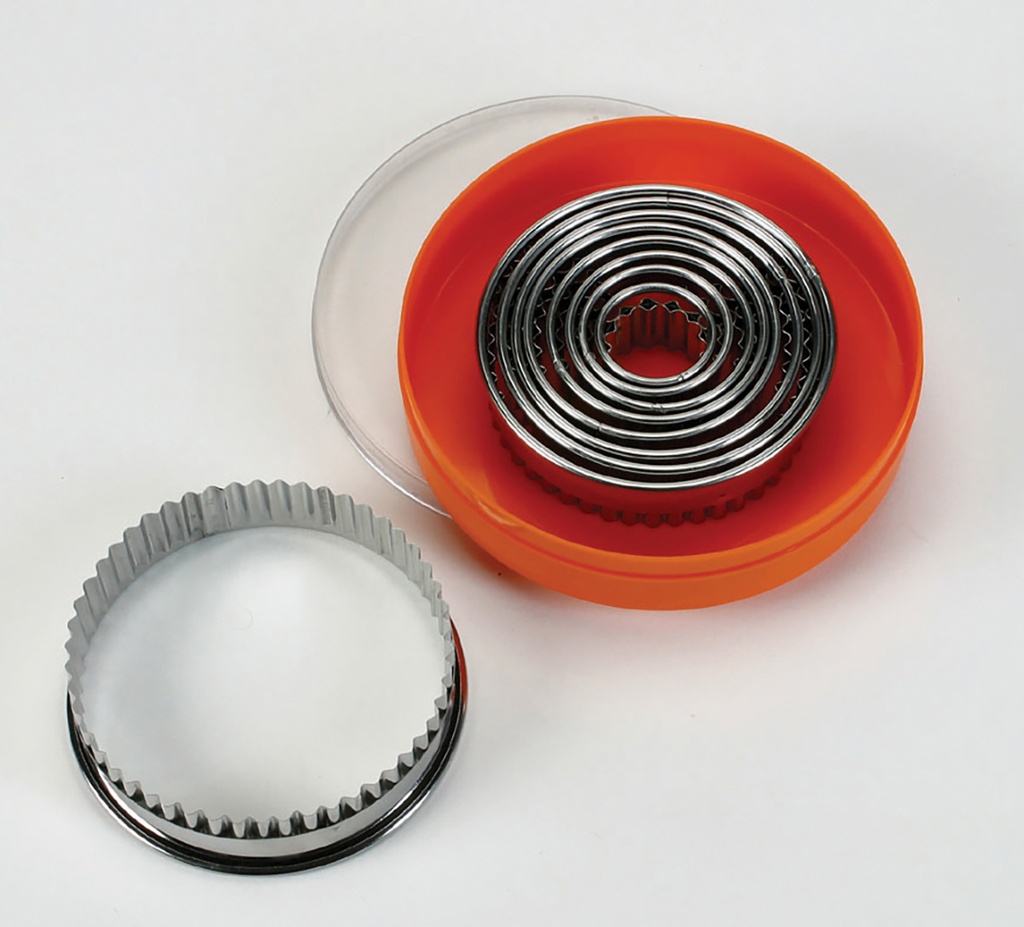 [S02005] Juego de cortapasta serrado - 9 pcs