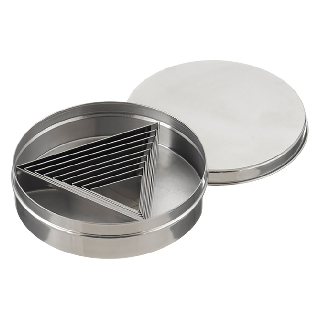 [S02008] Set of pastry cutters triangle - 9 pcs