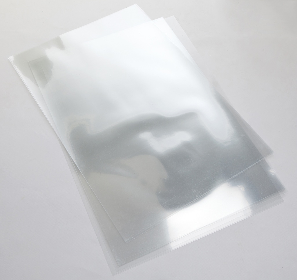 [S12920] Kunststoff für Schokoladenarbeiten 600 x 400 mm - 150 µ
