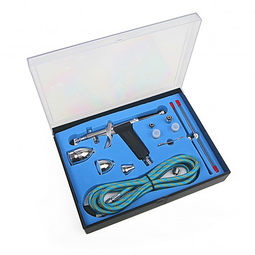 [S1308] Airbrush gun with handle 0.3 - 0.5 - 0.8 mm