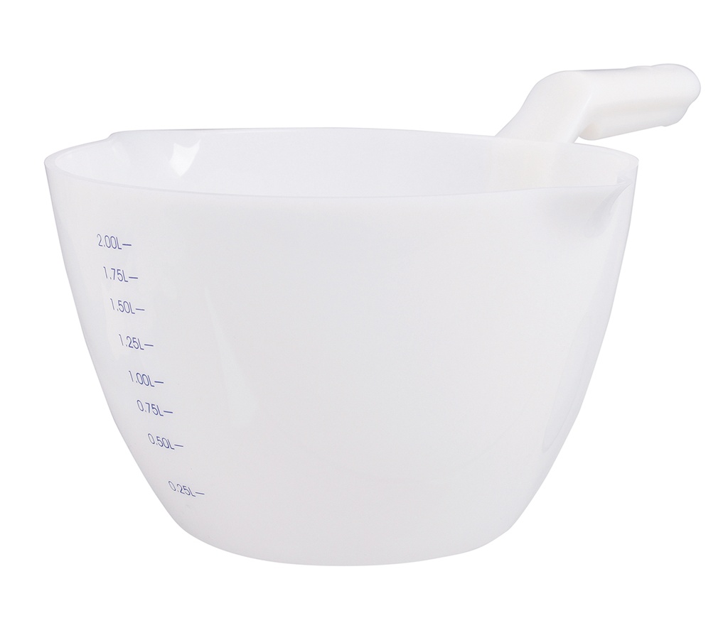 [S1695] Measuring cup with handle microwaveable 2 L