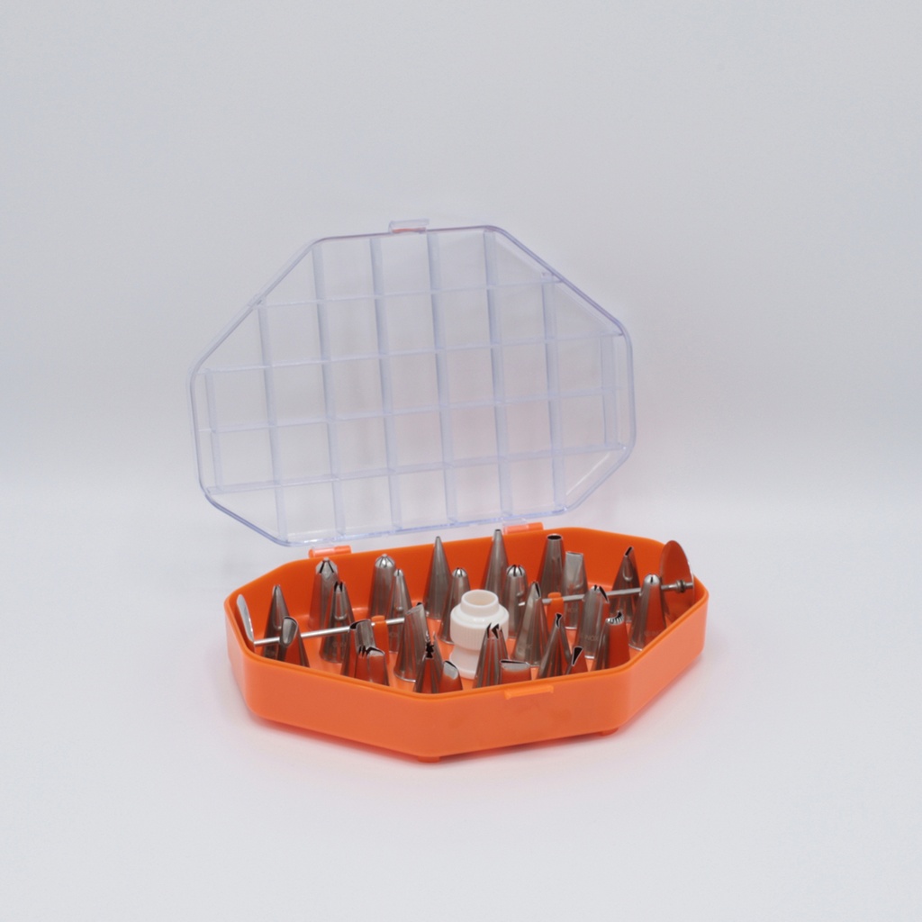 [S1926] Set of decorating tubes - 29 pcs
