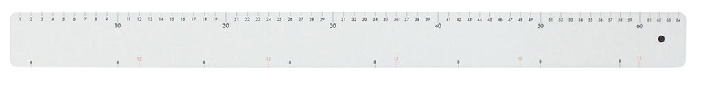 [S3451] Regla graduada 645 mm