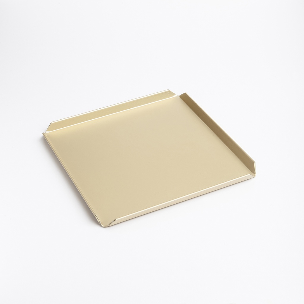 [SIL9024] Plateau 170 x 170 mm champagne