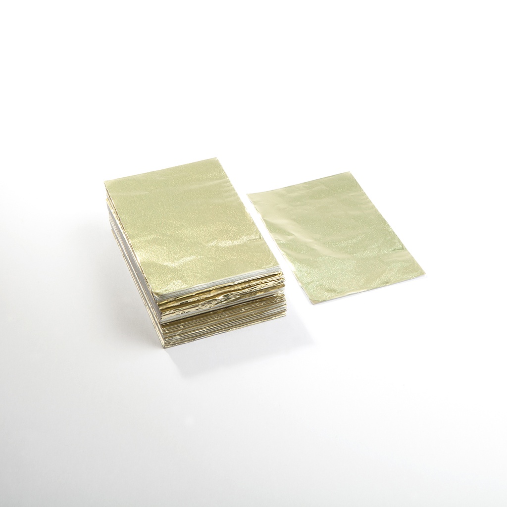 [SIL9038] Fogli in alluminio color oro per scatola  250 gr
