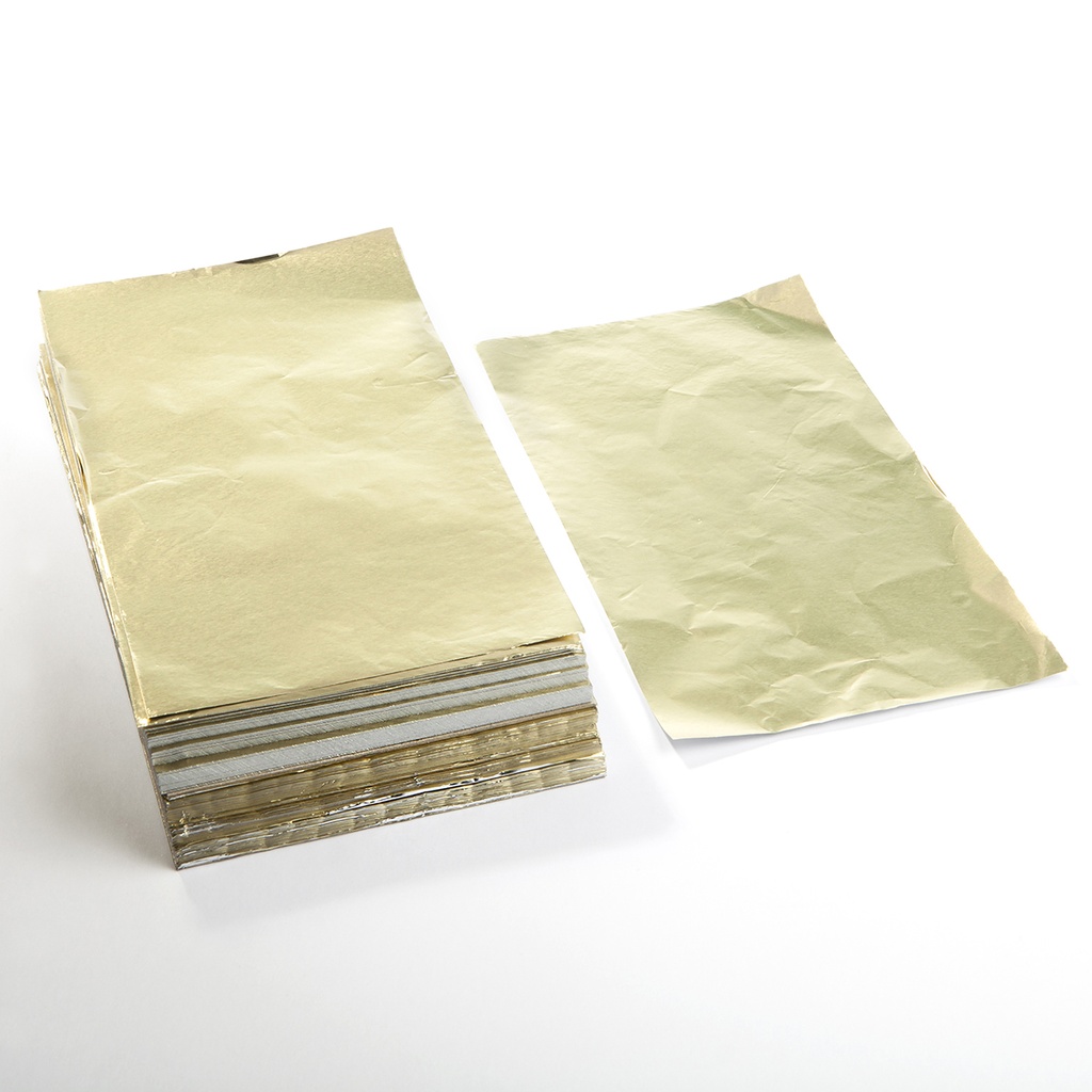 [SIL9040] Gold-colored aluminum sheets for ballotin 1 kg ± 2000 pcs