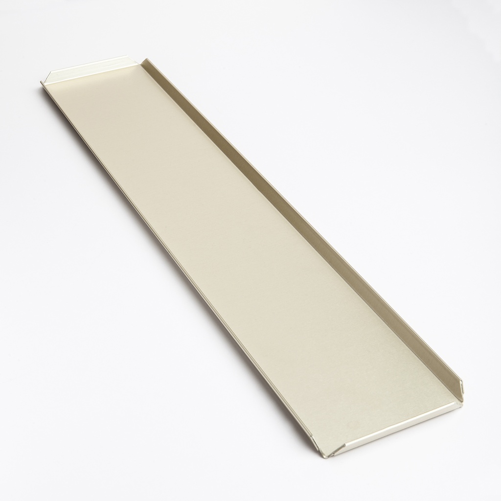 [SIL9048] Plateau 500 x 100 mm champagne