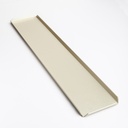 Plateau 500 x 100 mm champagne