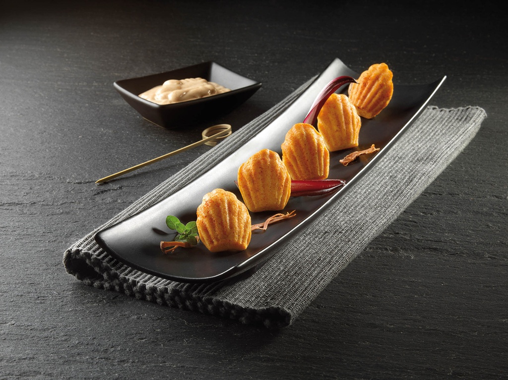[SSF031/N] Flexiform mini madeleine 44 x 34 x 10 mm