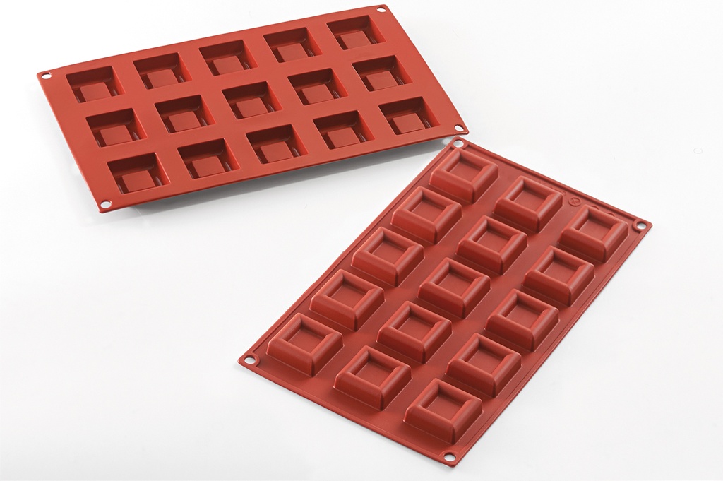 [SSF177] Stampo in silicone 300 x 175 mm mini dessert quadrato