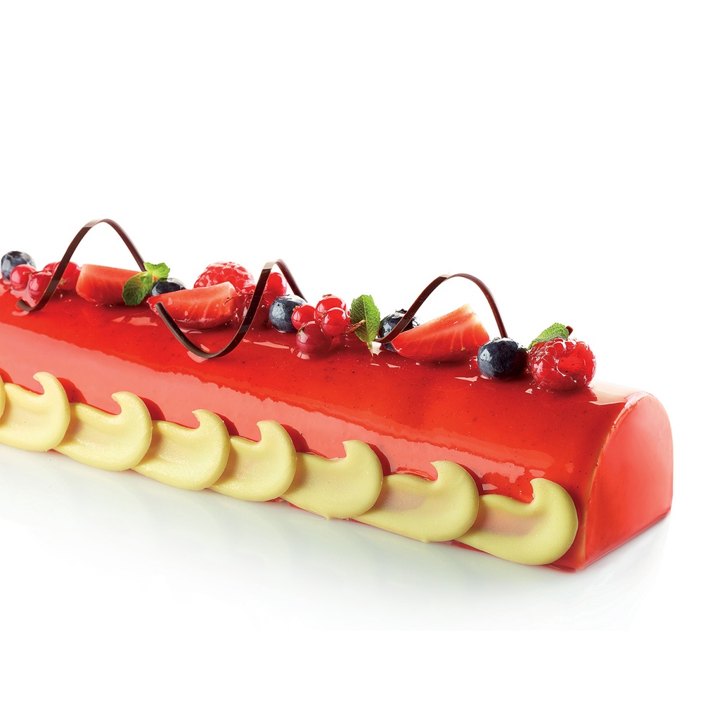Stampo in silicone Silikomart  580 x 380 mm Log 495 x 80 x 63 mm
