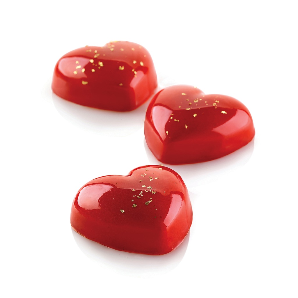 [SSQ065] Silikomart Mini hearts 51 x 54 ,5 x 23 mm
