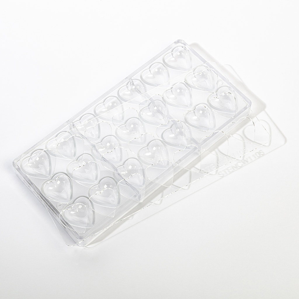 [STENCW1106] Chablon pour moule à chocolat CW1106