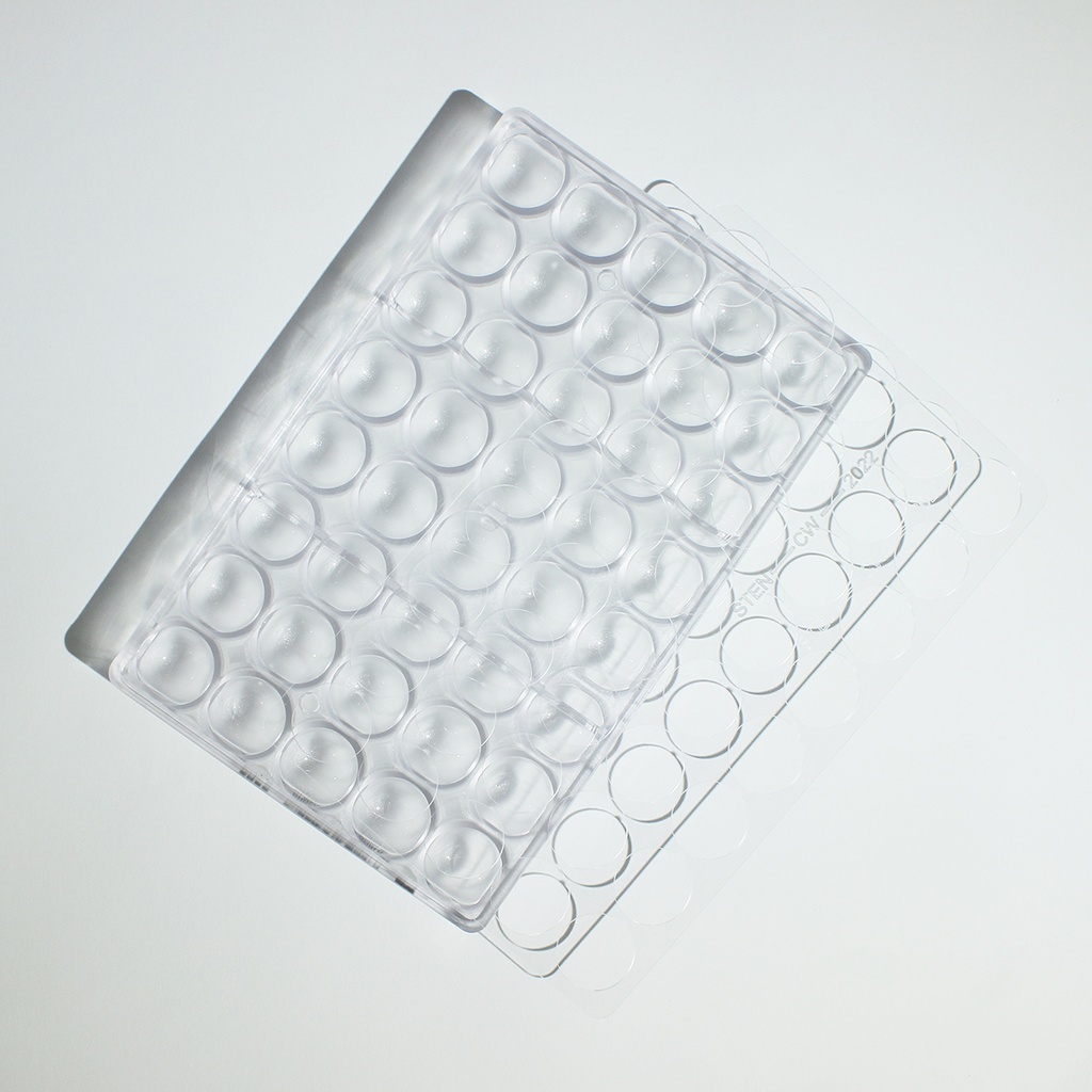 [STENCW2022] Stencil per stampo per cioccolato CW2022