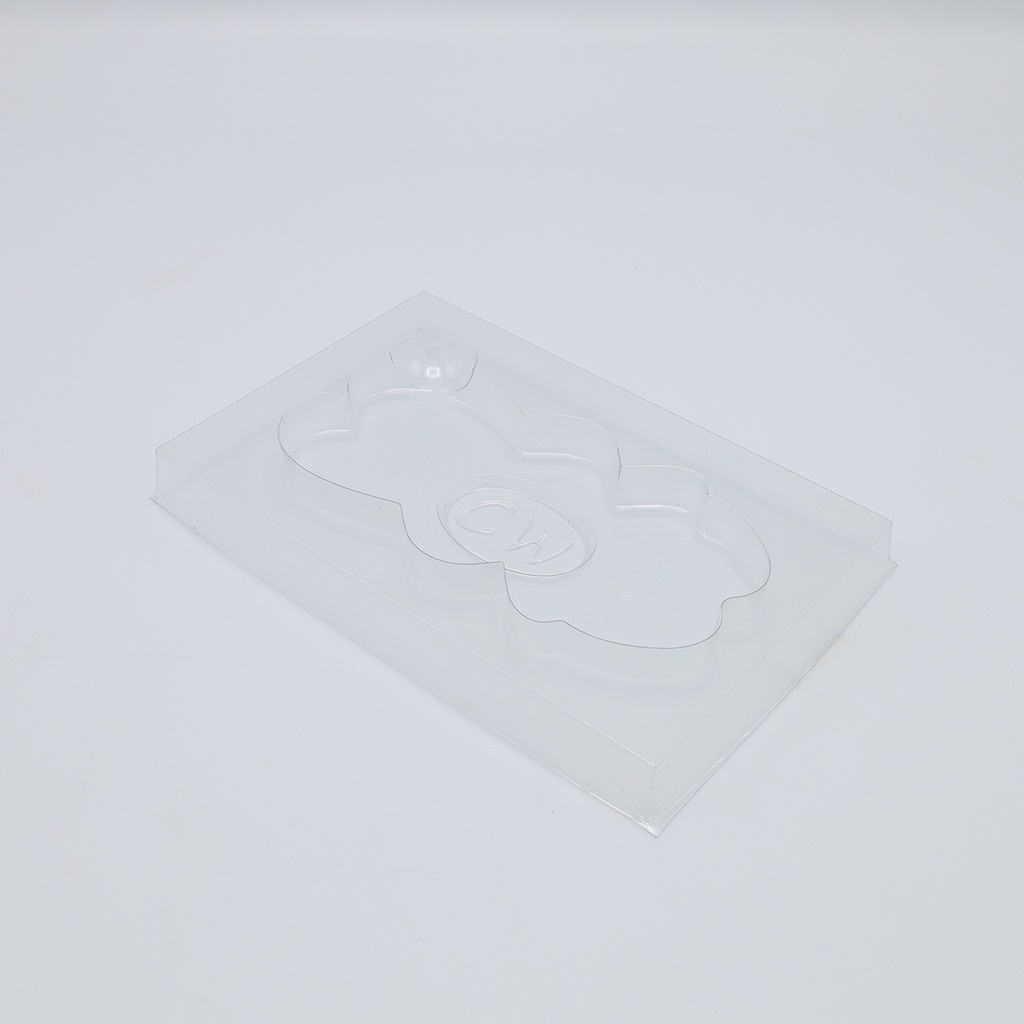 [T2825] Blister transparent lapin de Pâques CW12136 - 100 pcs