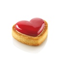 Silikomart Tarte Ring Amore 80 x 70 mm - 8 pcs