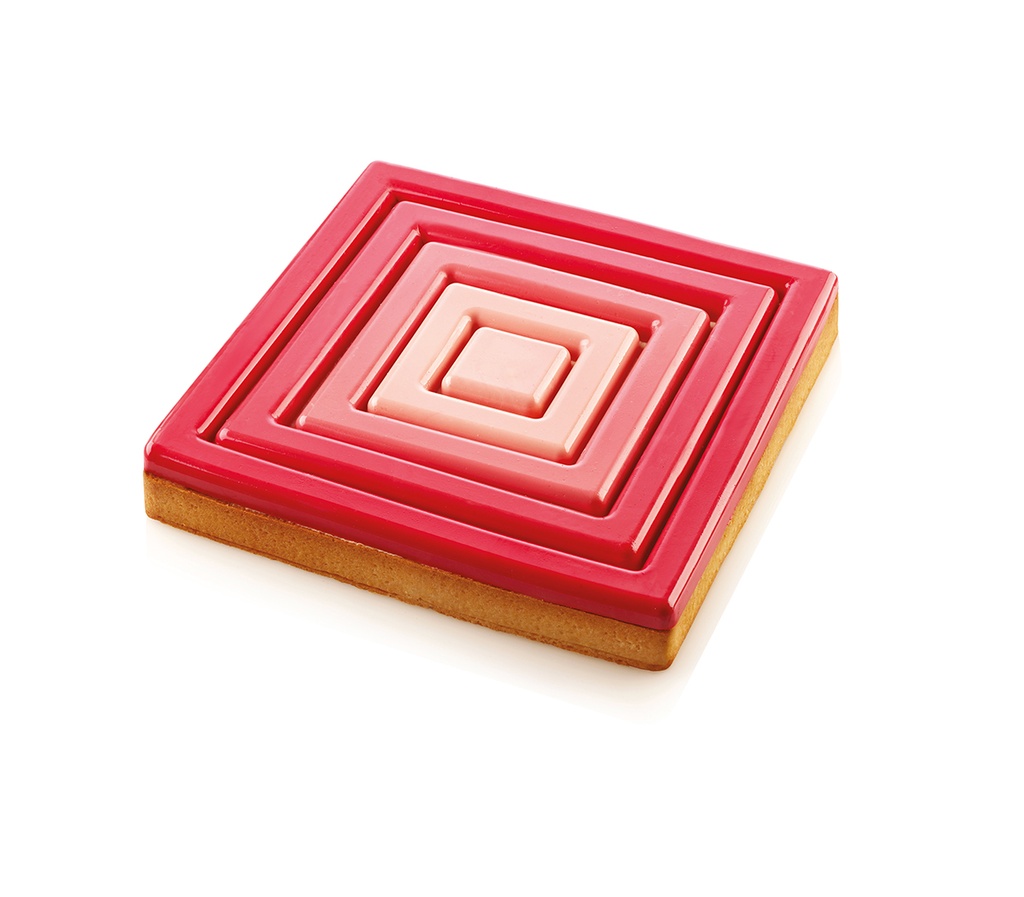 Silikomart Tarte Ring Quadrato 200 x 200 mm