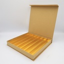 Luxury magnetic box kraft with 7 rows - 24 pcs