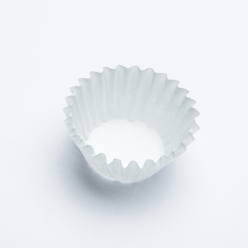 [VV0301W] Cuvet Ø 30 mm wit +/- 1000 pcs