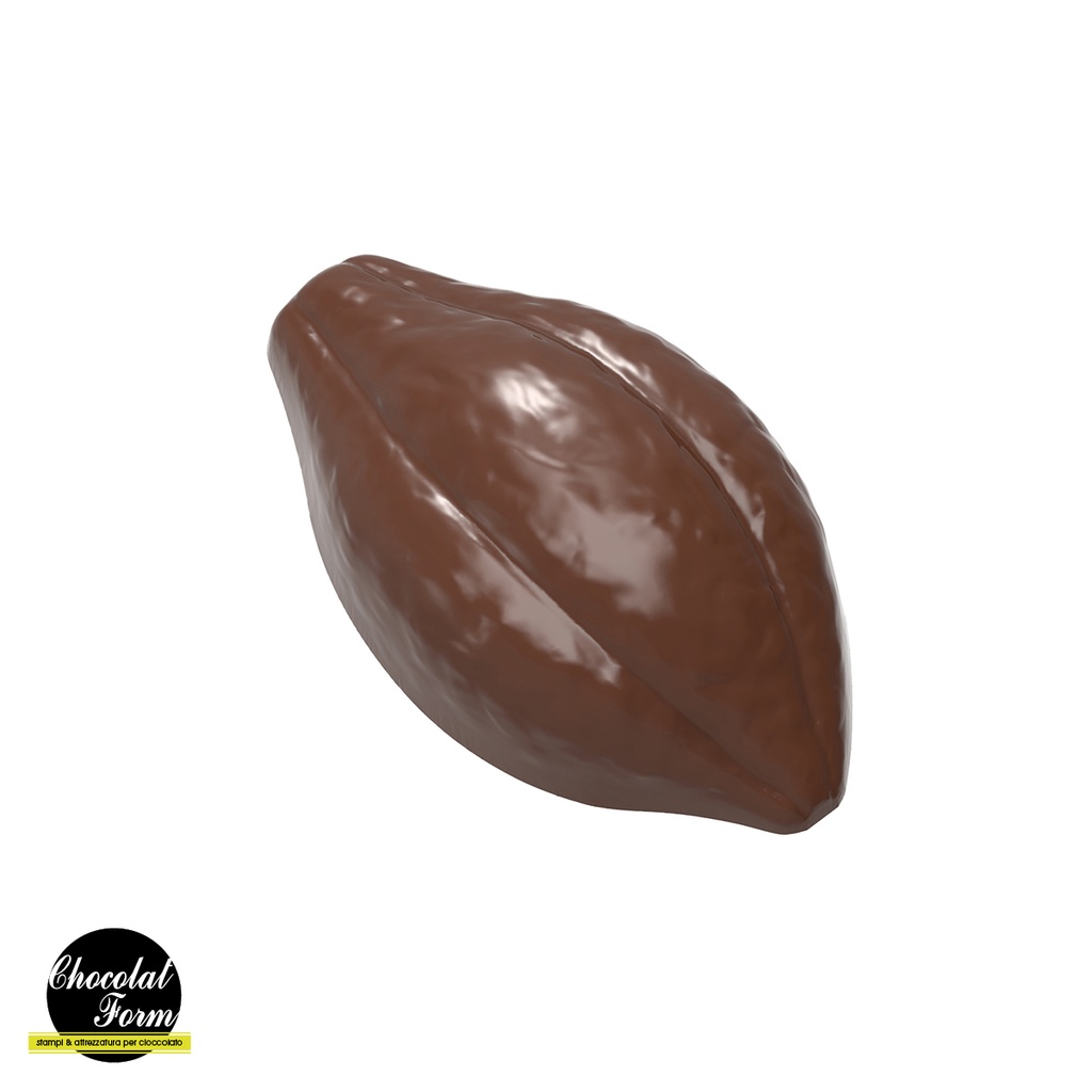 Schokoladenform Kakaobohne