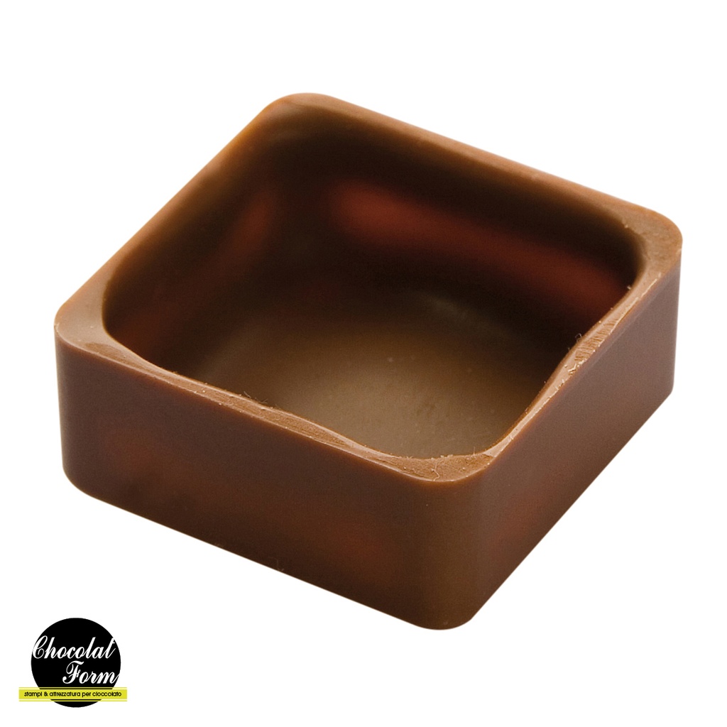 Chocolate mould praline square box