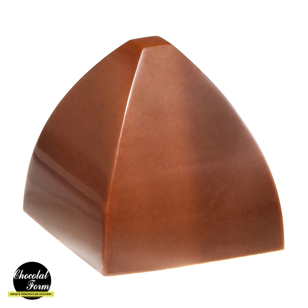 Molde de chocolate cono cuadrado