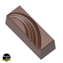 Chocolate mould wave rectangle