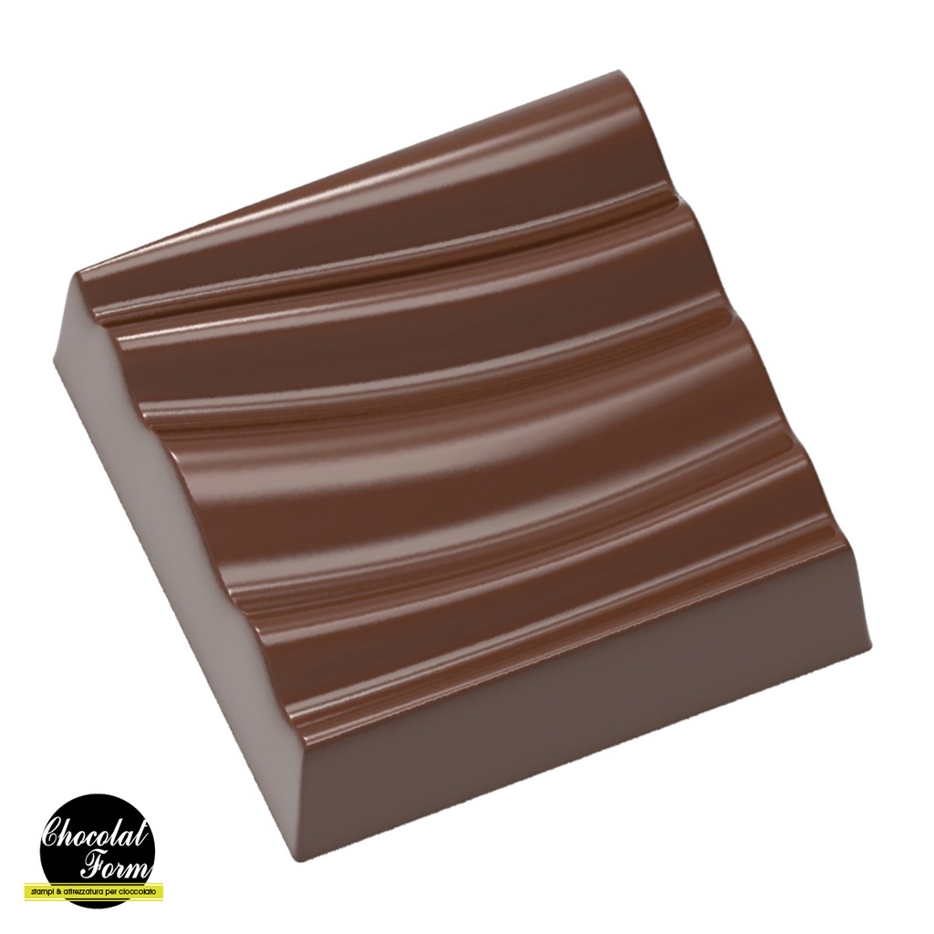 Stampo di cioccolatos praline rippled sea