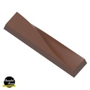 Molde de chocolate barra ondulada