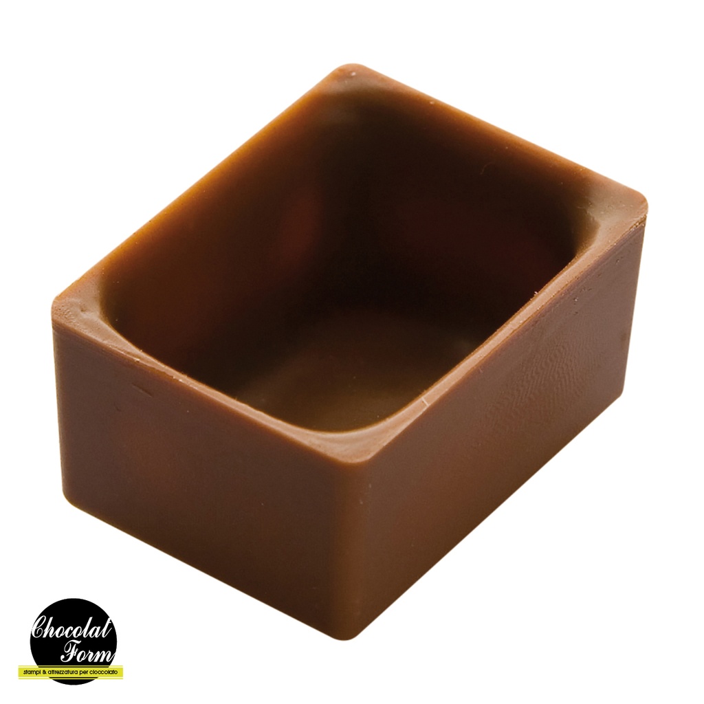Chocolate mould praline rectangular box