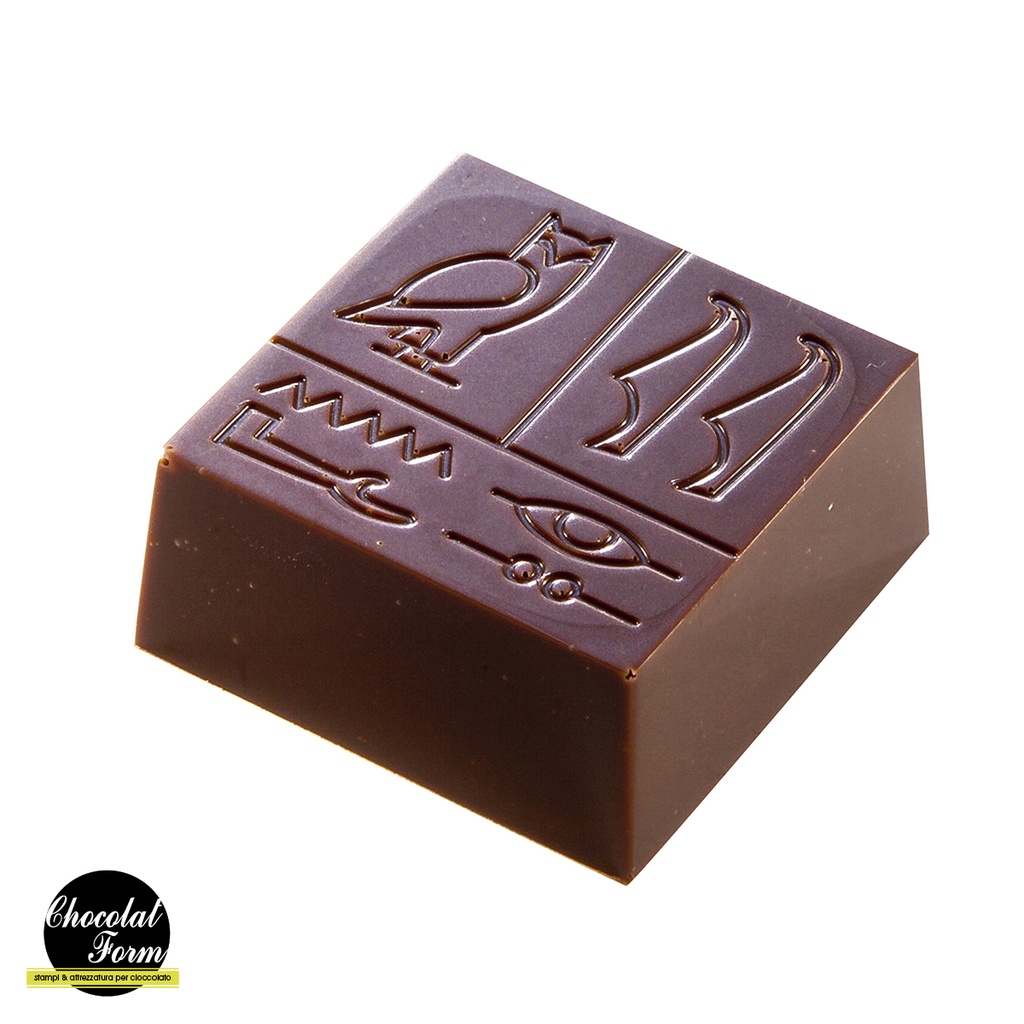 Chocoladevorm hiëroglief
